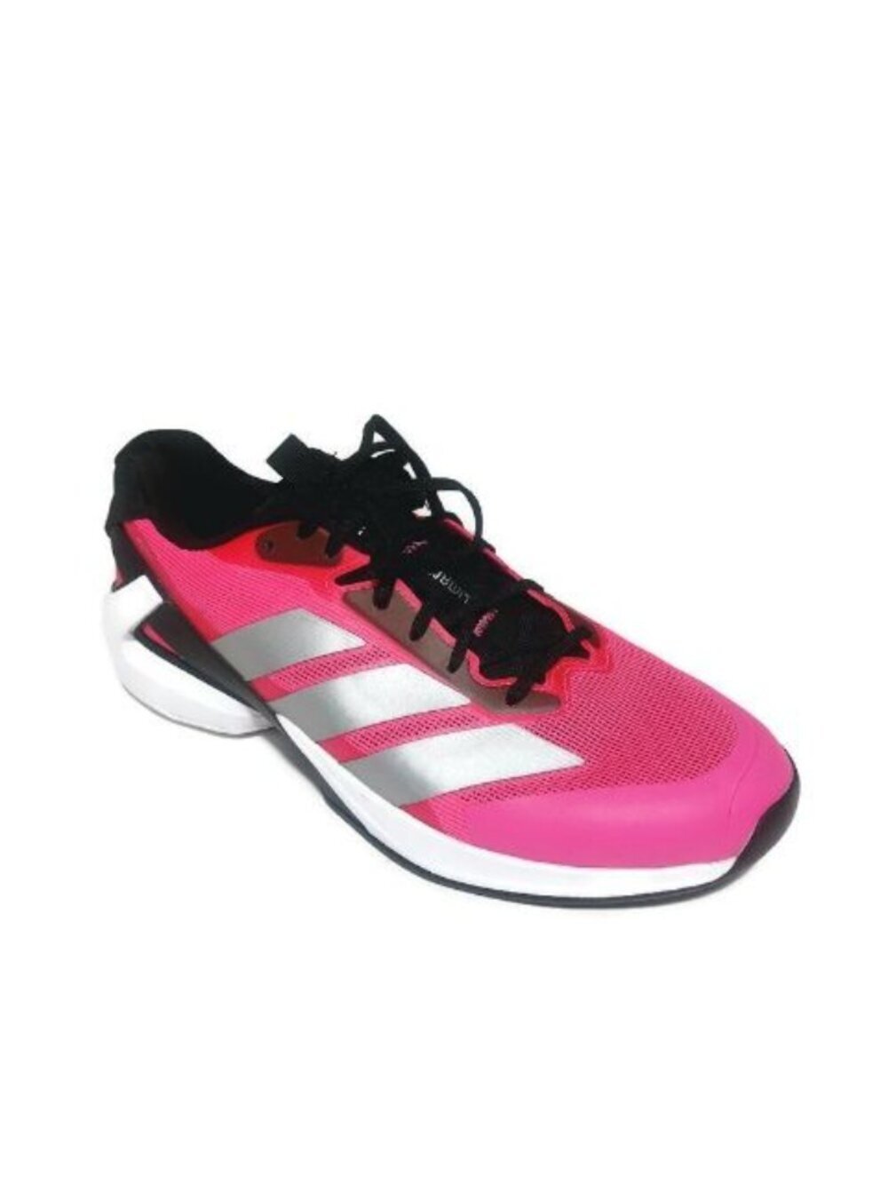 Adidas Adizero Ubersonic 5 Mens 10 Lucid Pink Black Tennis Shoes JQ2901 Sneakers